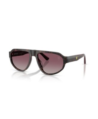 Men's Geometric Polarized Sunglasses, FZ6027U
