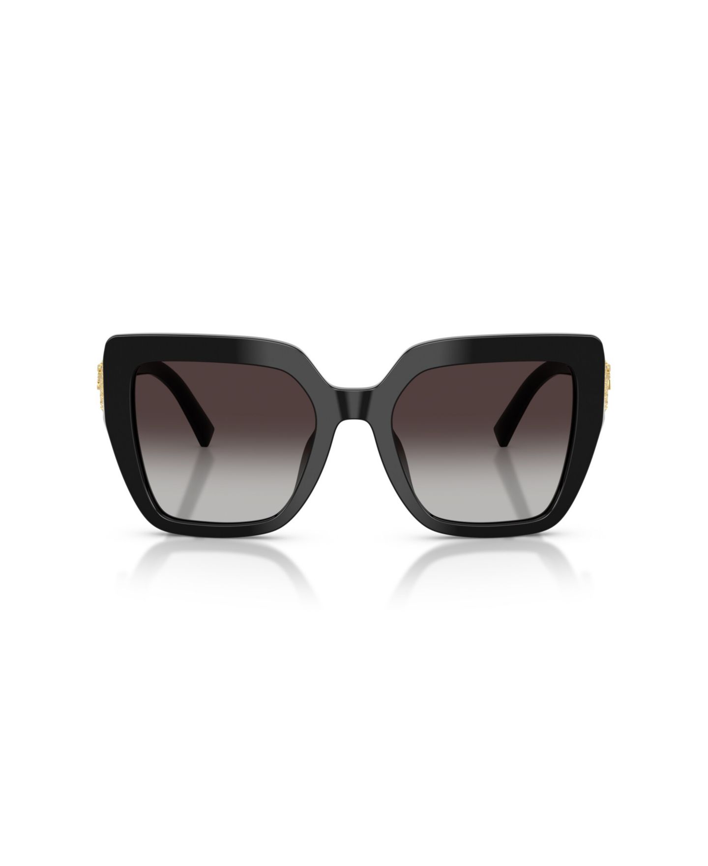 Женские солнцезащитные очки Dolce&Gabbana Square Sunglasses, DG4538, цвет: Чёрный — фото 2