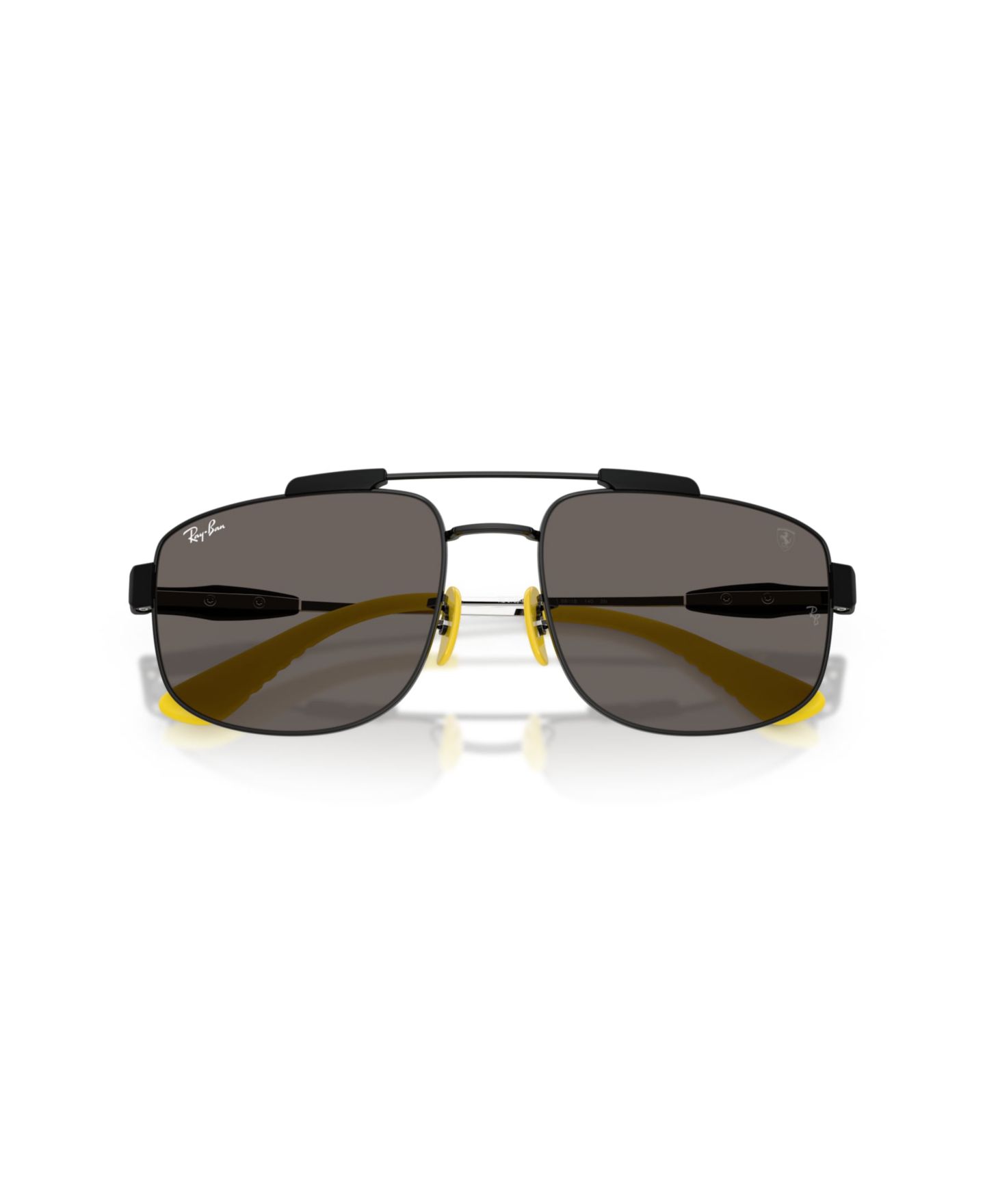 Солнцезащитные очки Ray-Ban Unisex Square Sunglasses, RB3789M, цвет: Чёрный — фото 5