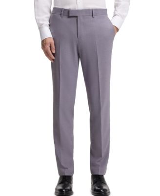 BOSS by Men's Micro-Patterned 2-Piece Slim-Fit Suit