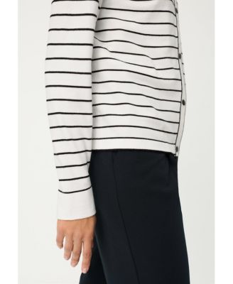 Women's Striped Cardigan