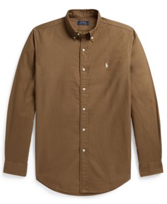 Men's Garment-Dyed Oxford Shirt