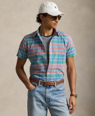 Men's Classic-Fit Short-Sleeve Oxford Shirt