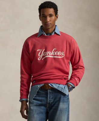 Men's Yankees Embroidered Fleece Sweatshirt