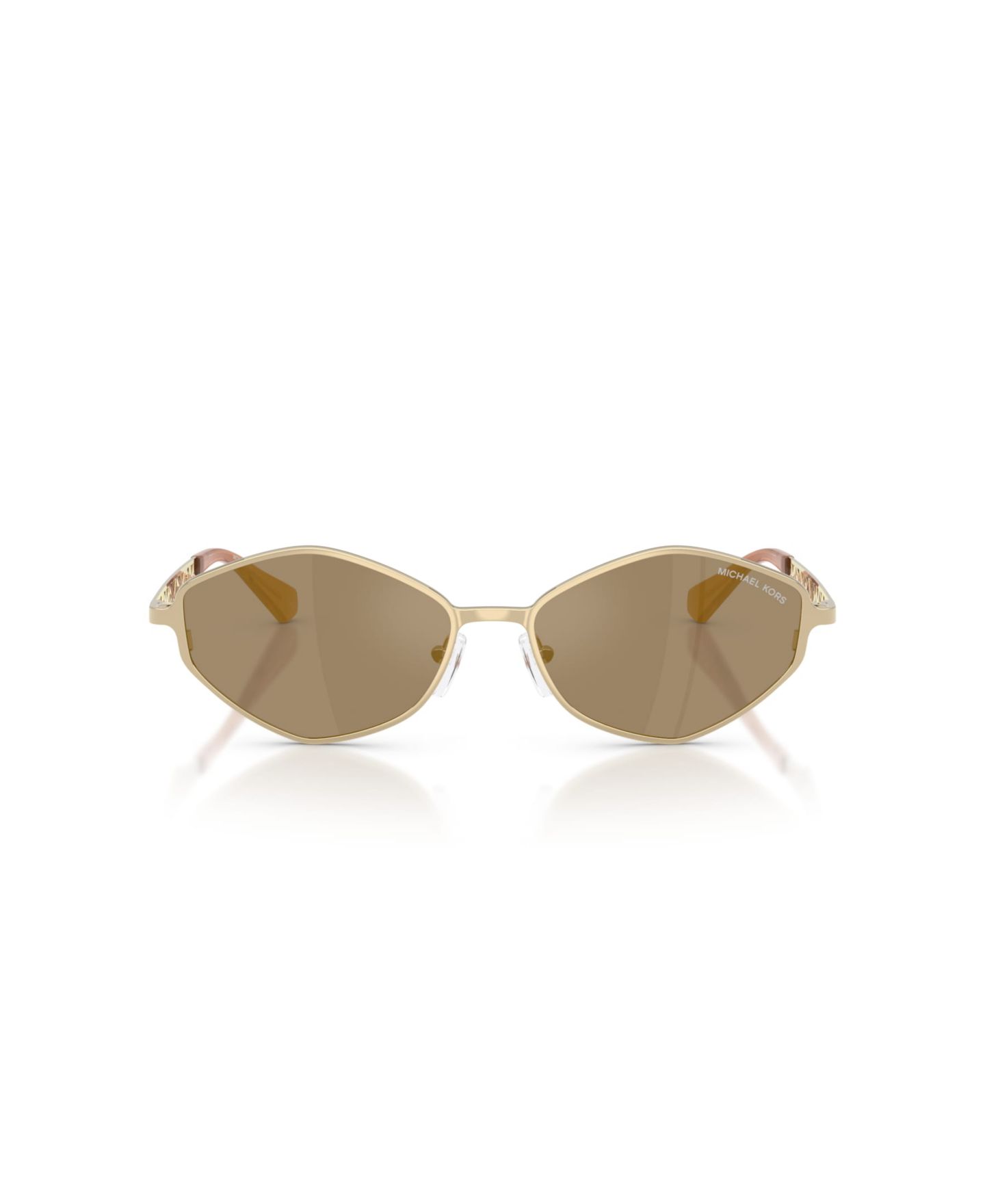 Женские солнцезащитные очки Michael Kors Sunglasses, MK1181, цвет: Светлый золотой — фото 2