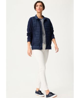 Women's Mixed Media Sweatshirt