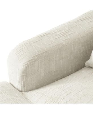 Chenille Sofa Bed, 59.5-Inch Sleeper Sofa, Loveseat.