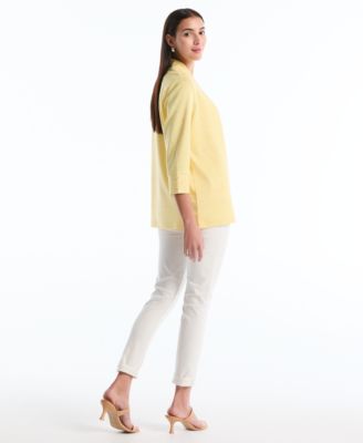 Petite Ottoman Knit Cardigan Sweater