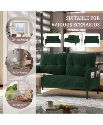 corduroy double sofa for living rooms & bedrooms