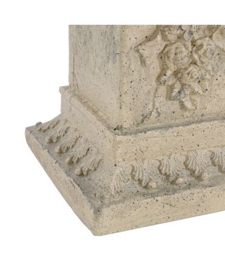 Pedestal Column Plant Stand, 19 Inch, Indoor and Outdoor