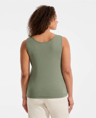 Plus Size Cotton Tank Top