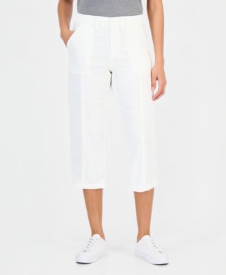 Women's Seamed Utility Capri Pants