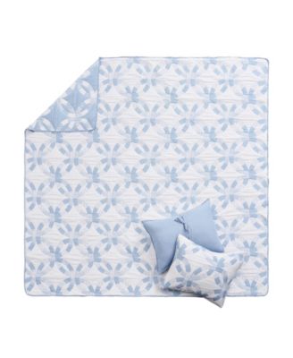 Wedding Ring Reversible 2-Pc. Coverlet Set, Twin/Twin XL