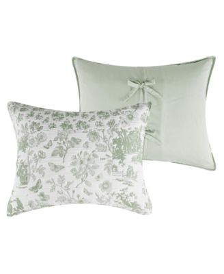 Toile Patch Reversible 3-Pc. Coverlet Set, Full/Queen