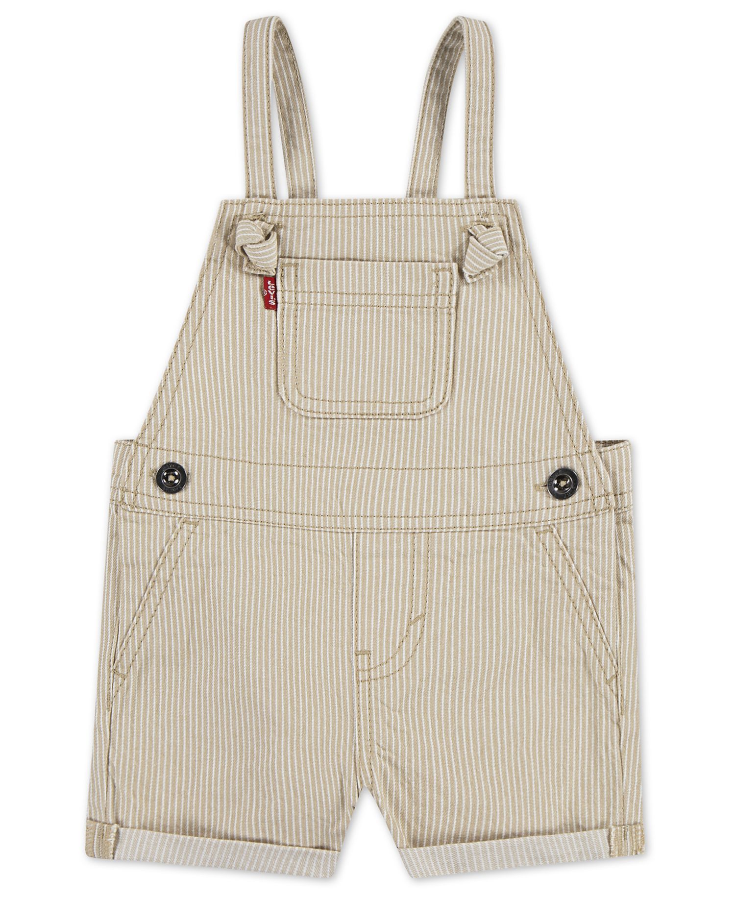 Baby Girl's Knot Strap Shortalls