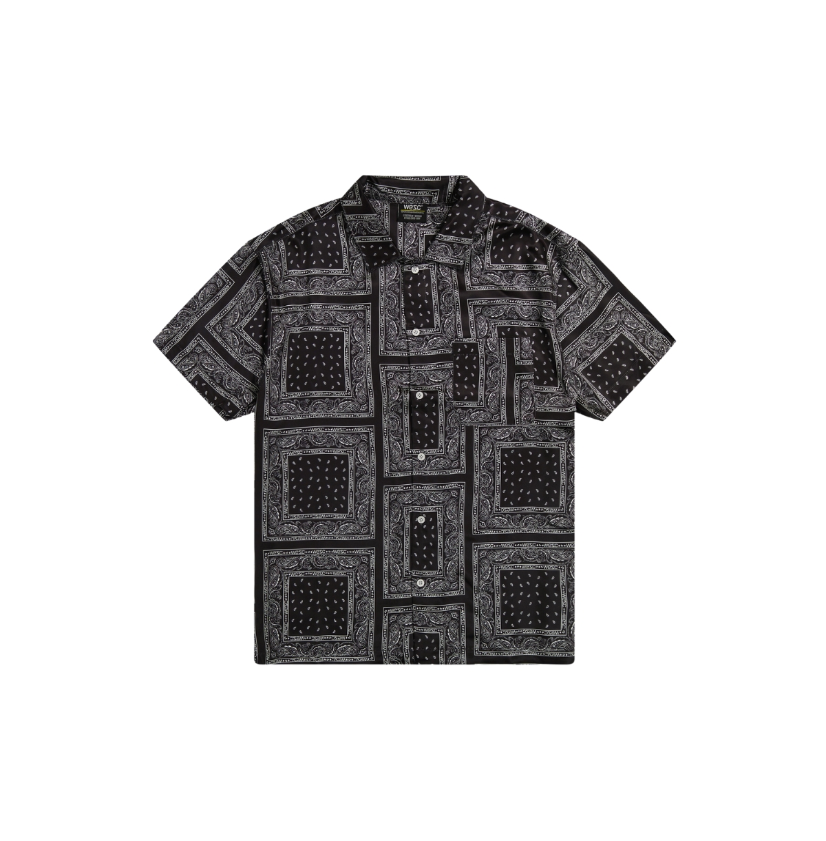 WeSC Men's Bandana Camper Shirt