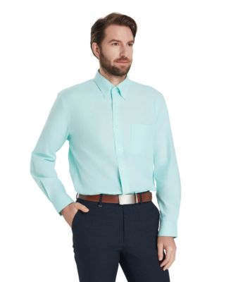 Men's Oxford Solid Dress Shirt
