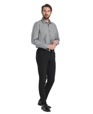 Men's Regular-Fit Solid Dress Shirt