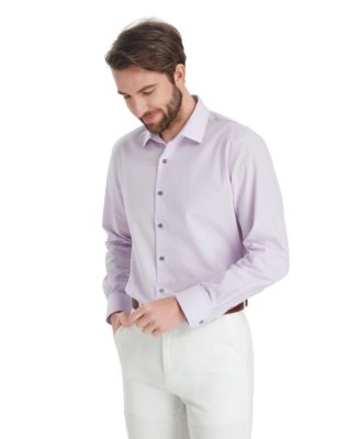 Men's Regular-Fit Solid Dress Shirt