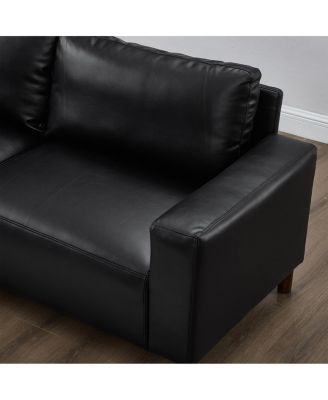 Modern Luxury 5-Piece Modular Sectional Sofa with Ottoman