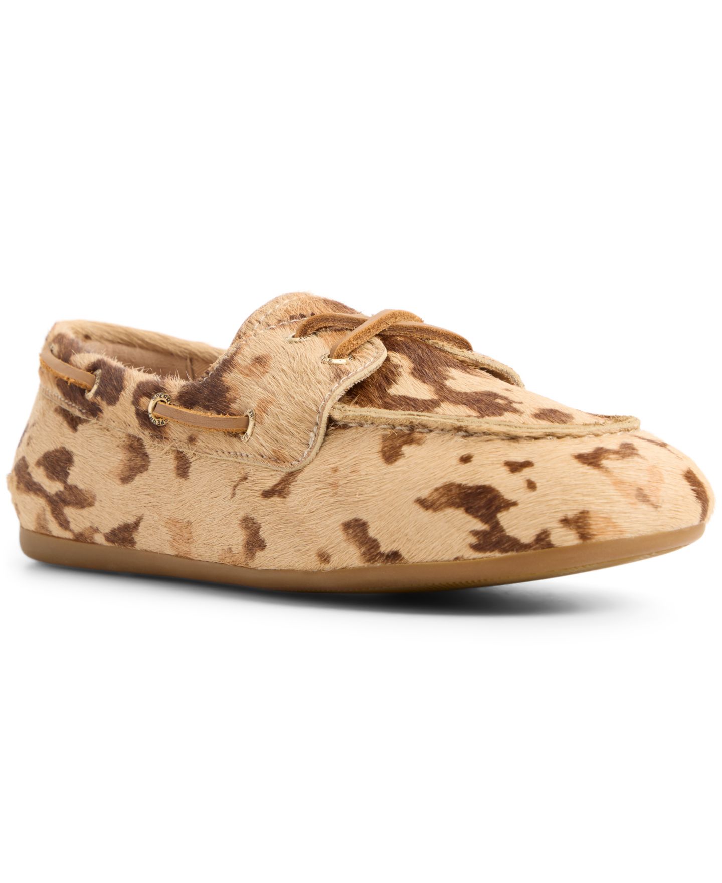 Женские туфли Sperry Slim Lace-Up Boat, цвет: Коричневый разноцветный — фото 1
