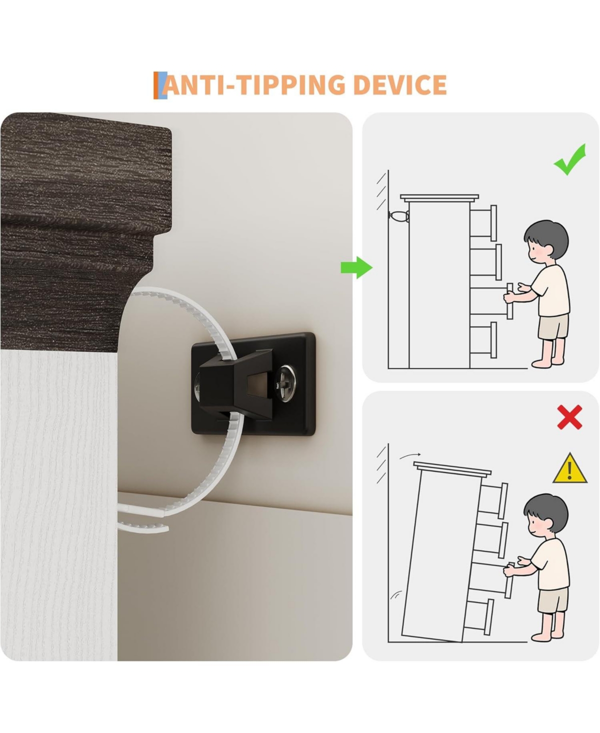 gaomon Dresser for Bedroom, Wooden 9 Drawer Dresser, 47.2" Wide Chest of Drawers with Metal Handles, Tv Stand, Dresser for Closet Clothes