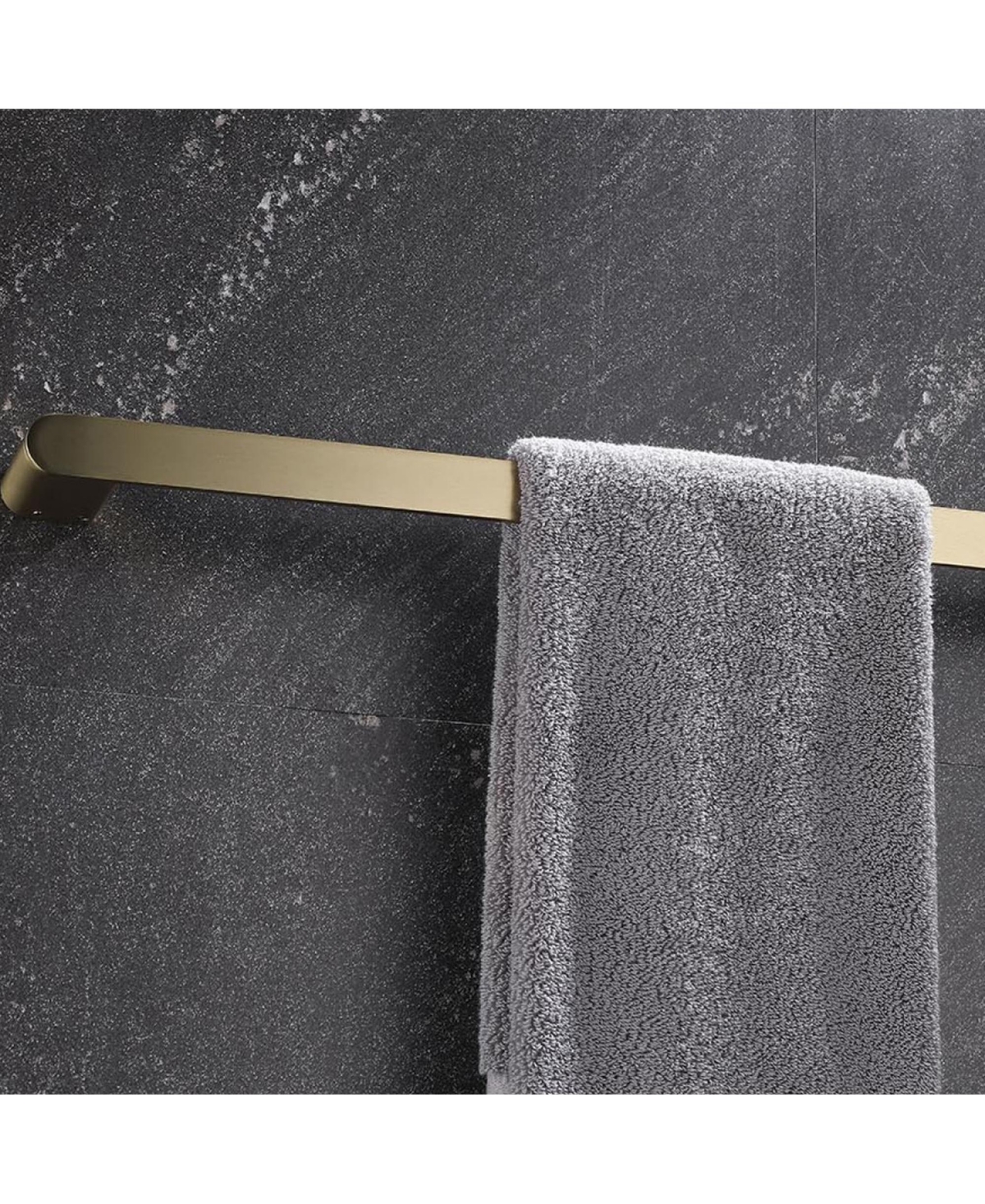 Rainsken 5- Piece Bathroom Accessories Set, Stainless Steel Bathroom Hardware Set, Bath Towel Bar