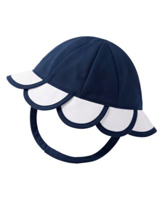 Baby Girls' Long-Sleeve Rashguard Top, Bottoms & Hat, 3-Piece Set