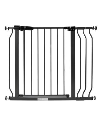 BalanceFrom Walk Thru Safety Gate, Baby and Pet, Doorways, Hallways, 30", Graphite
