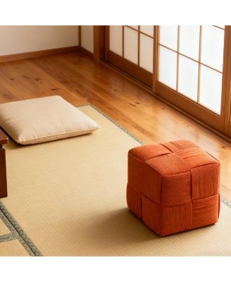 Soft Corduroy Ottoman Foot Rest