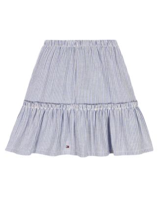 Girls' 7-16 Ithica Stripe Tiered Skirt
