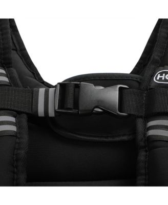 Weighted Vest for Running with Reflective Stripes and Elastic Straps