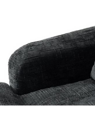 Chenille Sofa Bed, 59.5-Inch Sleeper Sofa, Loveseat