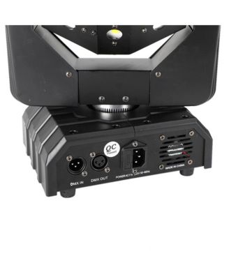 120W RGBW LED Moving Head Stage Light with Laser, Strobe, DMX512 and Sound Control