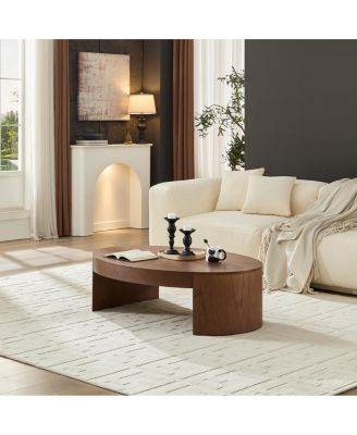 Modern Luxury Oval Coffee Table Center Table for Living Room