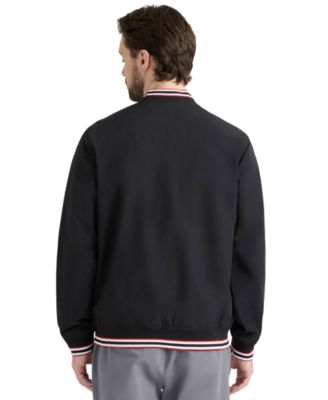 Men's Gaston Striped Rib Bomber Jacket