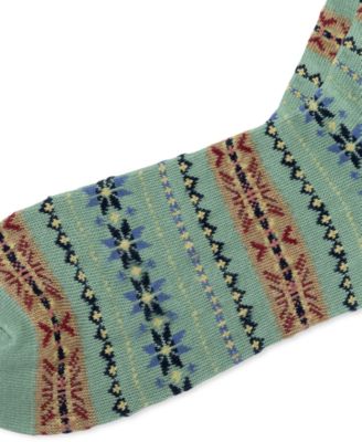 Men's Hyde Park Fair Isle Detail Socks