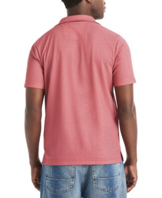 Men's Short-Sleeve Diamond Geo Camp-Collar Shirt