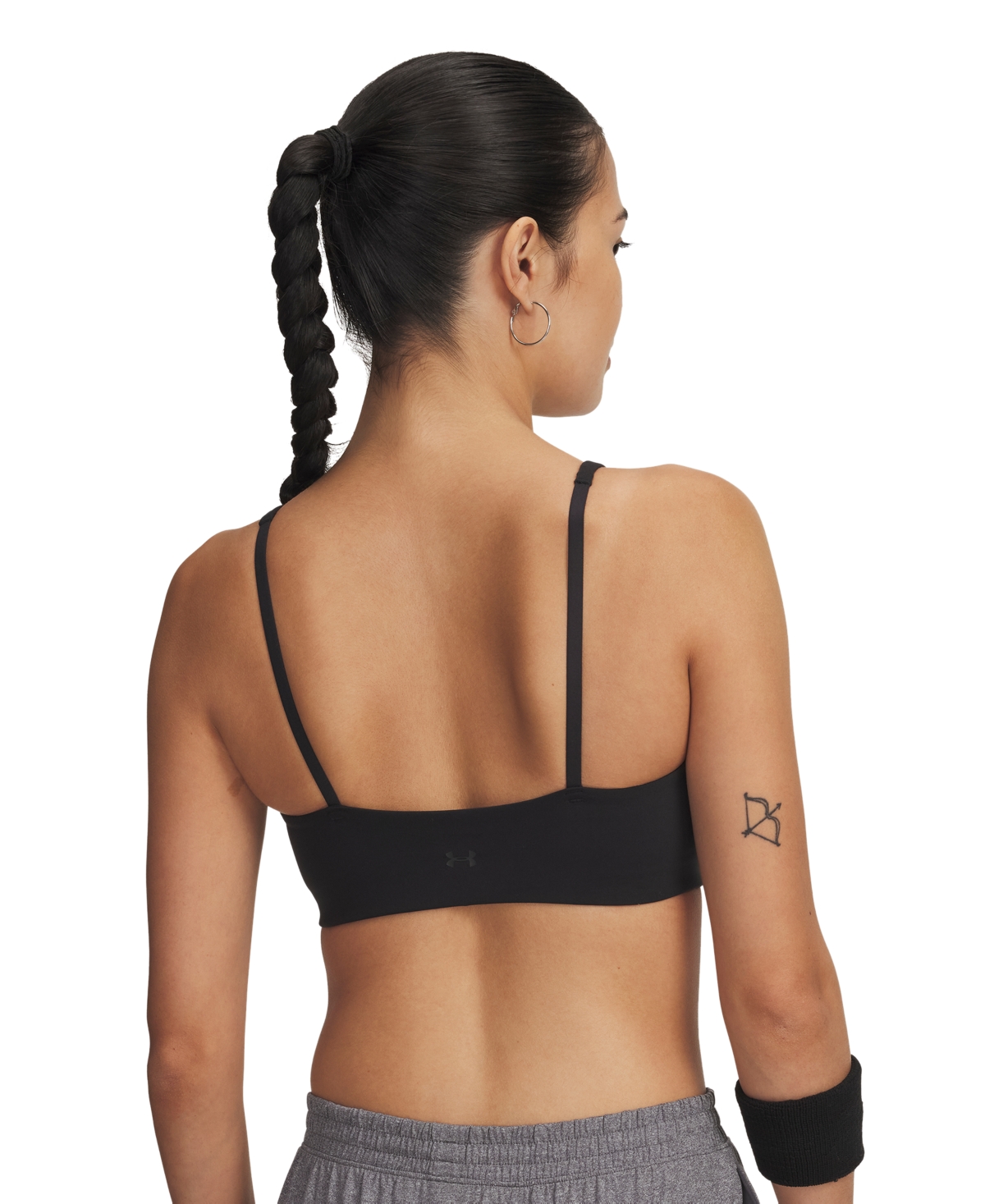 Under Armour Women's Low-Impact V-Neck Training Sports Bra