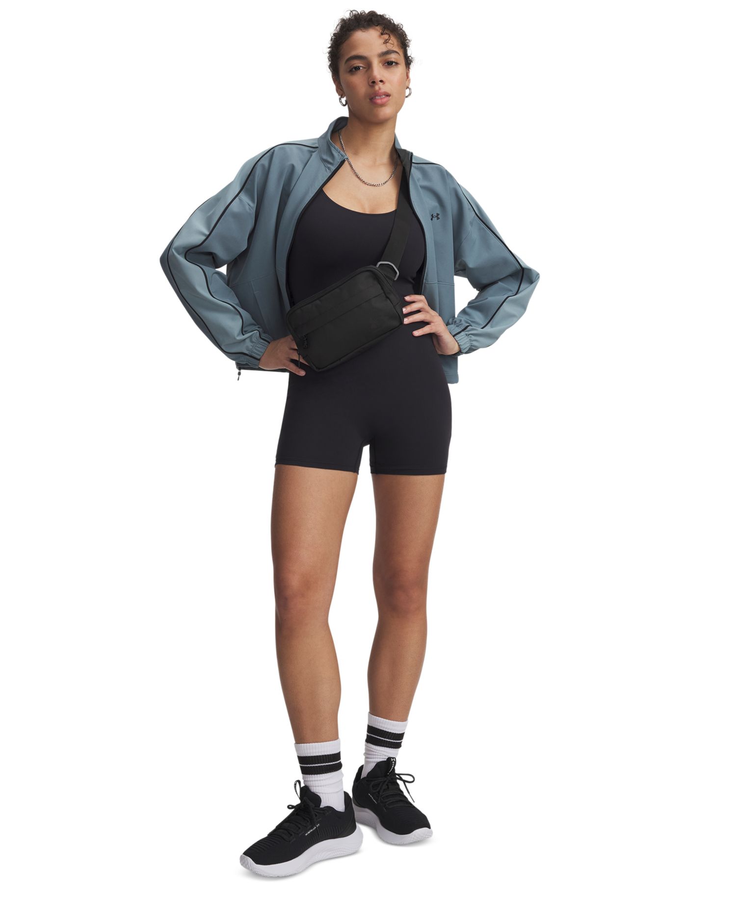 Women's Fitted Scoop Neck Training Bodysuit