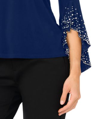 Petite Long-Sleeve Dress