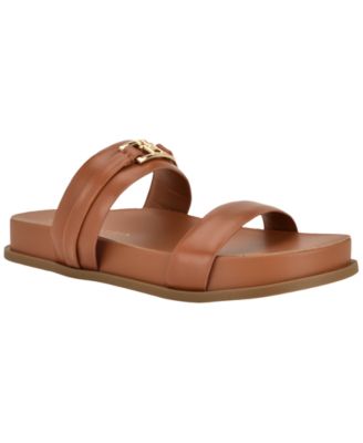 Women's Jylian Flat Slip-On Footbed Sandal