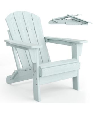 Oversized Folding Adirondack Chairs Set of 2 – Heavy Duty HDPE, Weather Resistant, 380 lbs Capacity