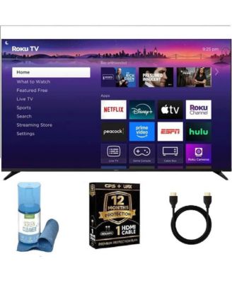 55" Class Pro Series 4K QLED Mini-LED Smart TV with HDR, Wi-Fi 6, Dolby Vision, 12 Month CPS Warranty, HDMI Cable and Screen Cleaner - 55R8C5KIT1