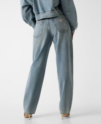 Women's Relaxed Barrel High-Rise-Jeans