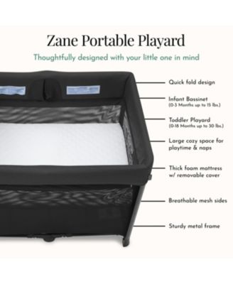 Baby Zane Portable On The Go Instant Fold Playard