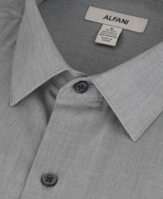 Men's Regular-Fit Solid Dress Shirt