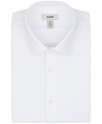 Men's Herringbone Long-Sleeve Dress Shirt