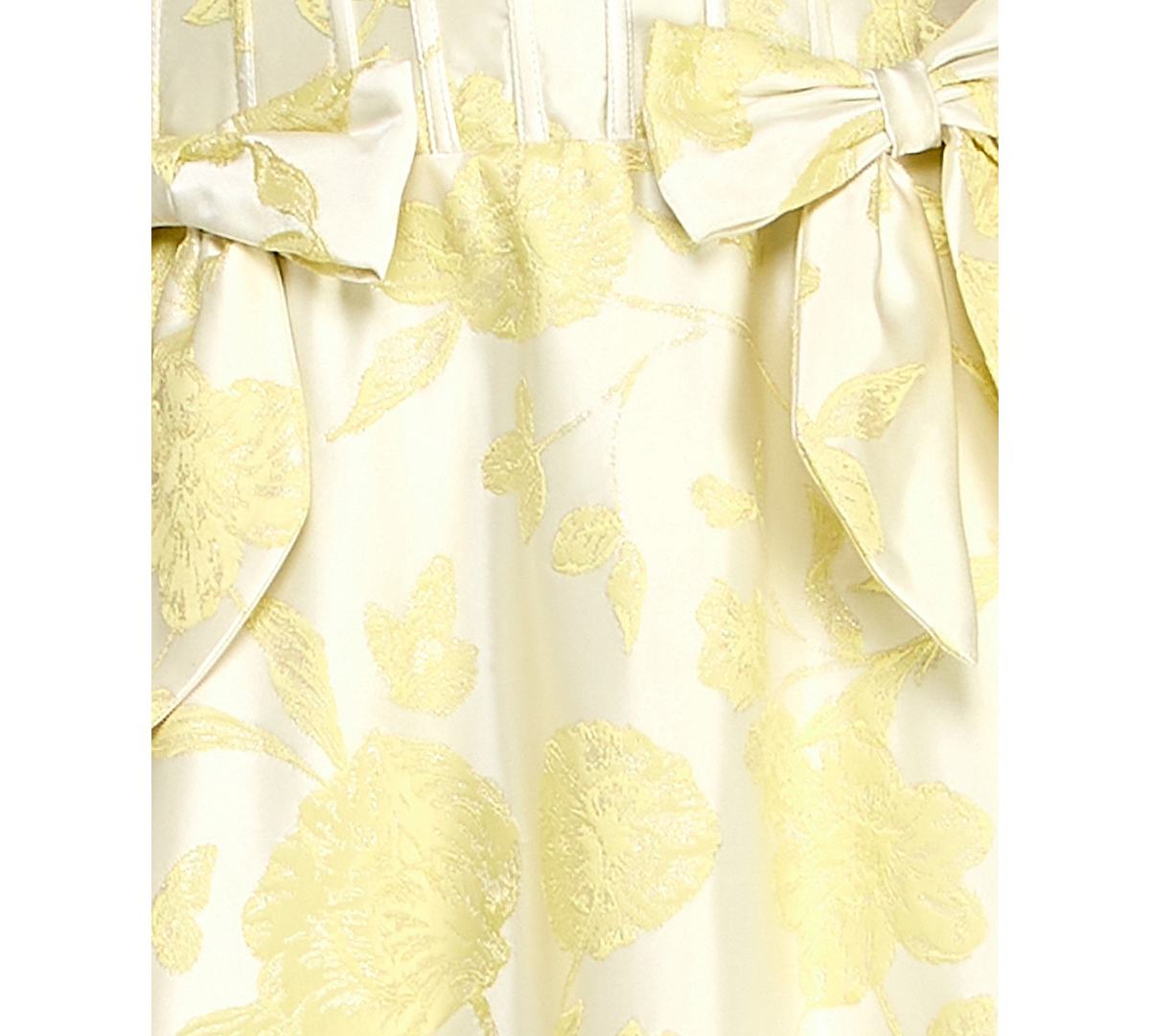 B Darlin Juniors' Strapless Floral Gown