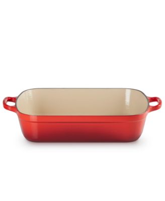 Enameled Cast Iron 5.25-Quart Rectangular Roaster
